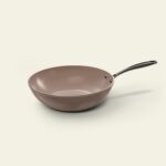 Taupe of Mind Wokpan 30 cm – PFAS-vrij | Geschikt voor Inductie