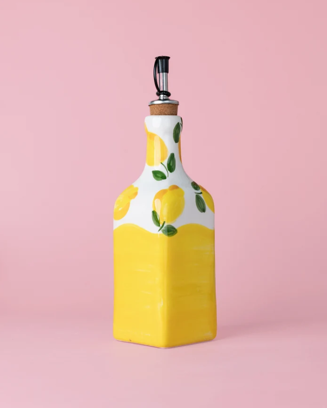 Olijfoliefles Limone