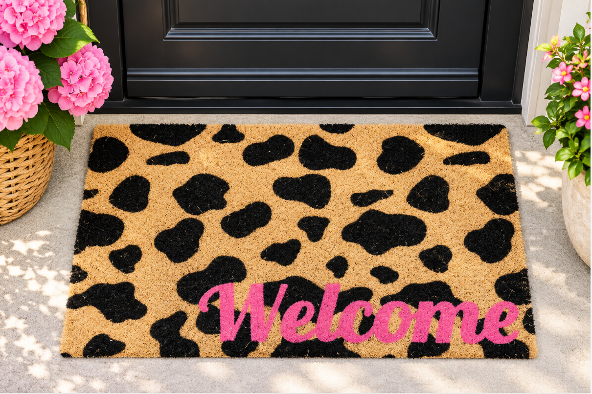 Deurmat Welcome Cow